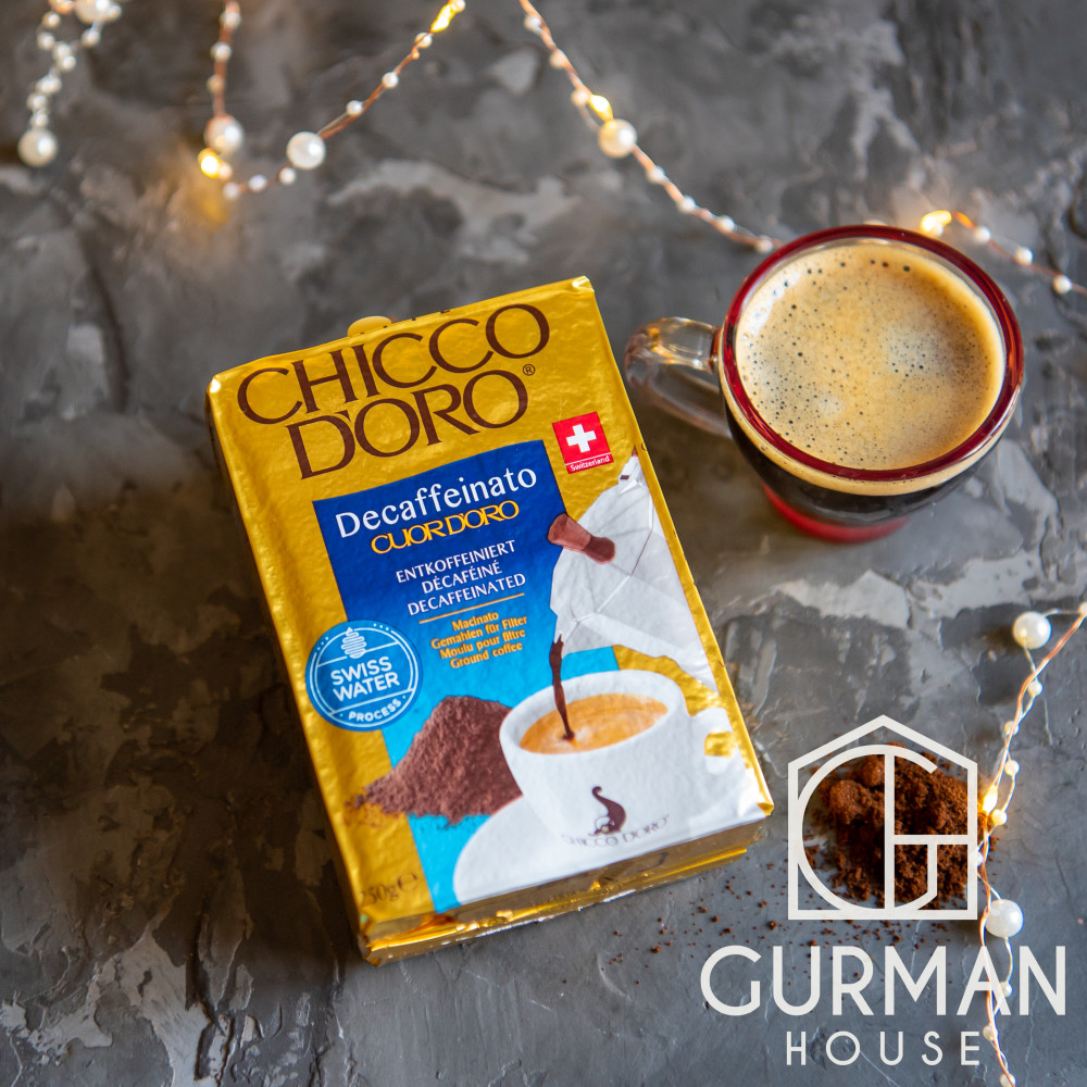 Купить Кофе молотый без кофеина Chicco D'oro Decaffeinato 250 г в